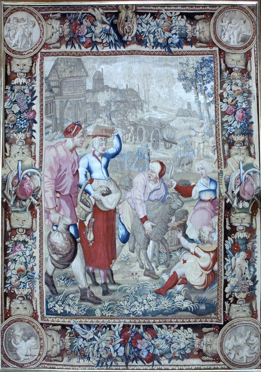 Les Mois Lucas : Cancer - Juin - La tonte des moutons (6e tenture)